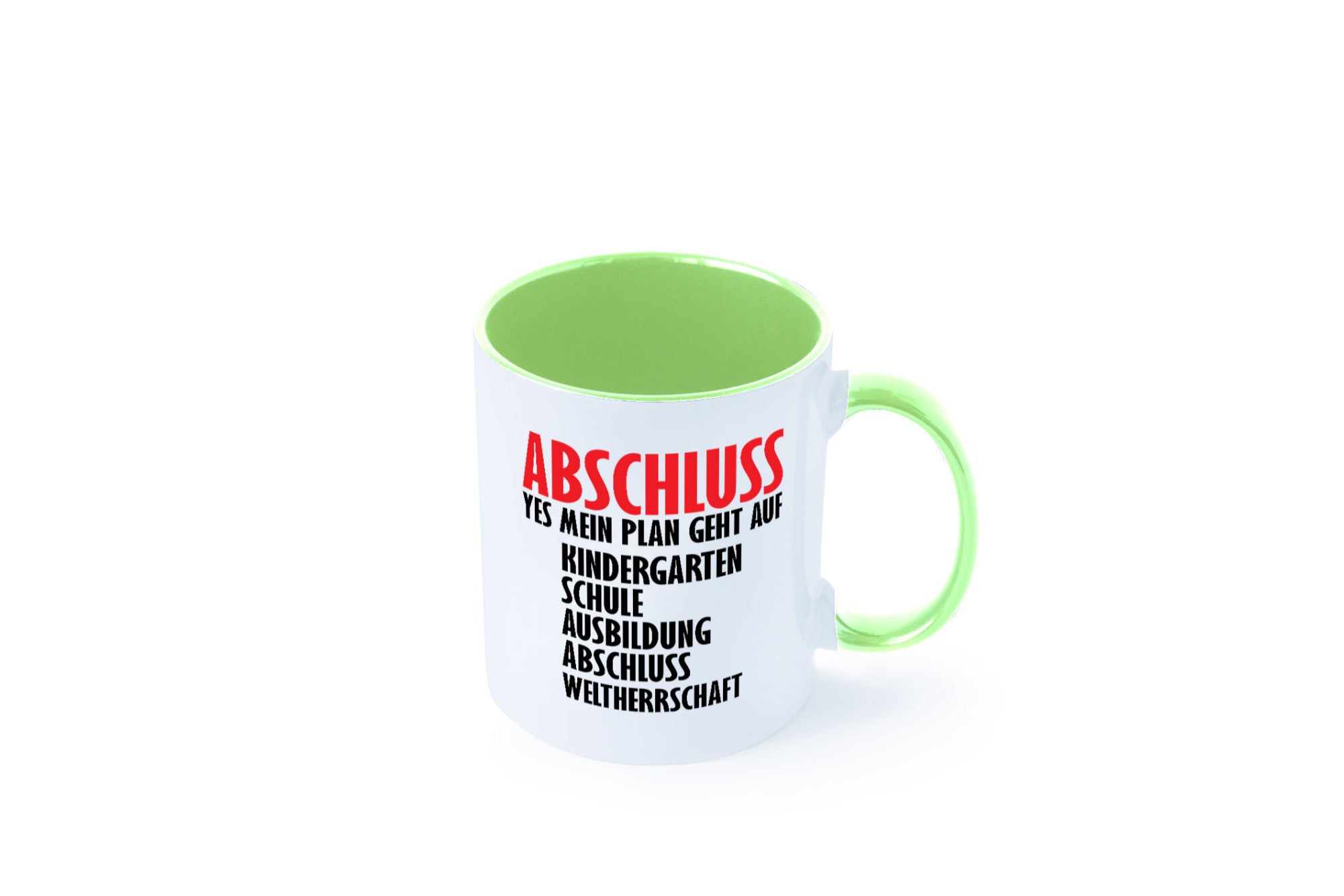 Abschluss Bachelor Geschenkidee Humor Tasse