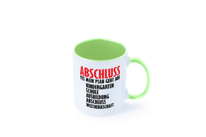 Abschluss Bachelor Geschenkidee Humor Tasse