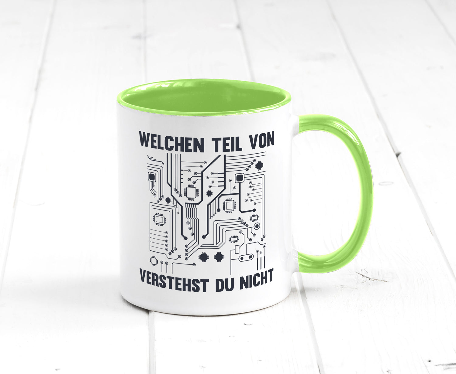 Welchen teil von verstehst du nicht | technik Humor Geschenkidee Tasse