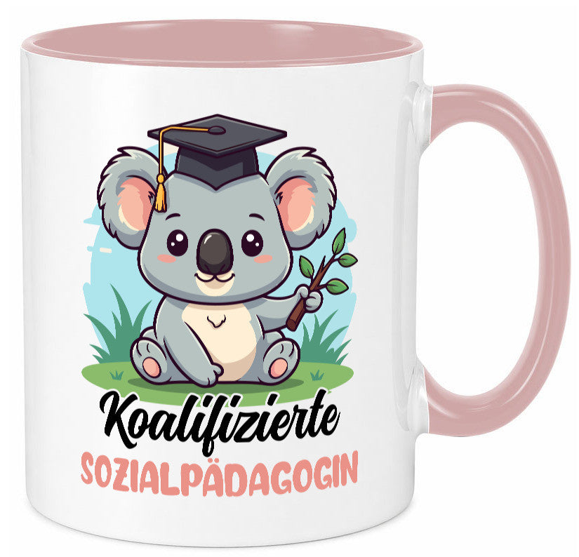 Koalifizierte Sozialpädagogin | Humor Pädagogin lustiger Spruch Geschenk Tasse