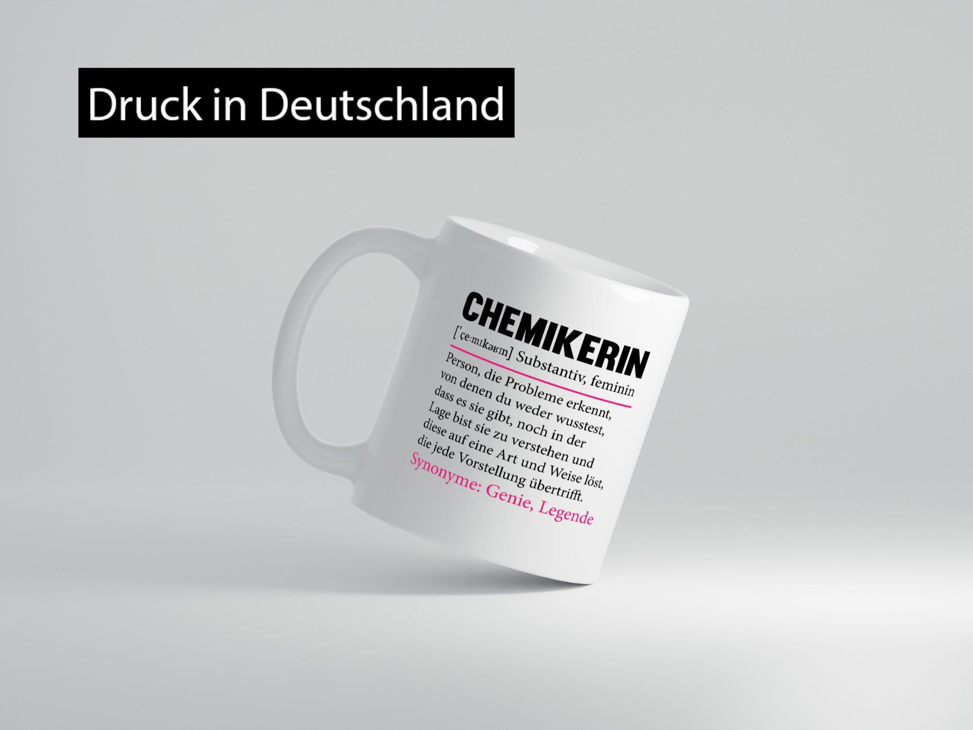 Chemikerin | Chemie Labor Beruf Wissenschaft Geschenk Arbeit Kollegen Büro