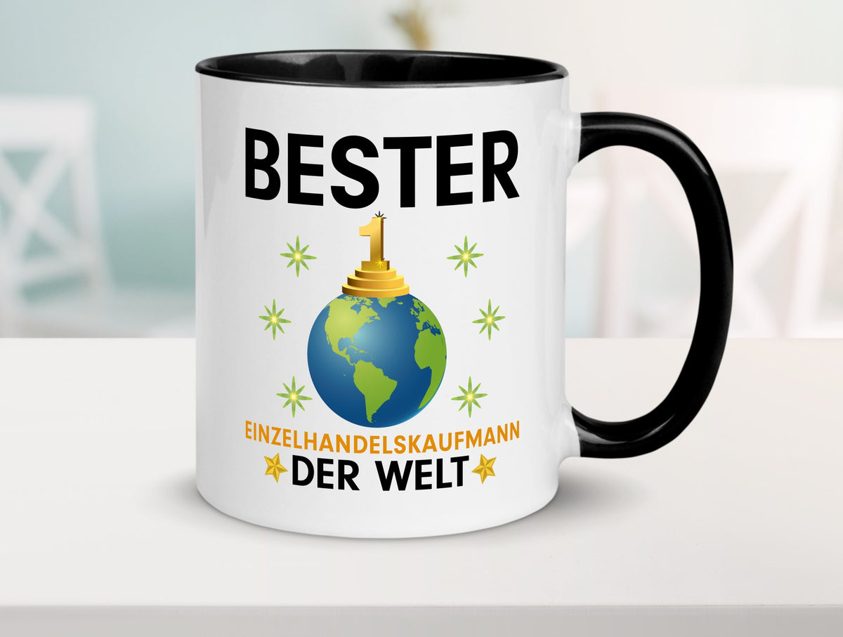 Welt Bester Einzelhandelskaufmann | Einzelhandel Humor Geschenkidee Tasse