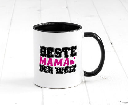 Beste Mama Geschenk Familie Geschenkidee lustiger Spruch Tasse