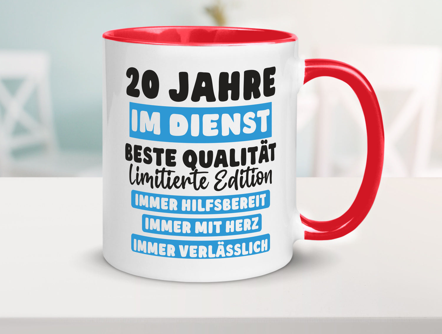 20 Jahre im Dienst | Jubiläum Arbeit v6 Geschenk Kollegen Büro lustiger Spruch