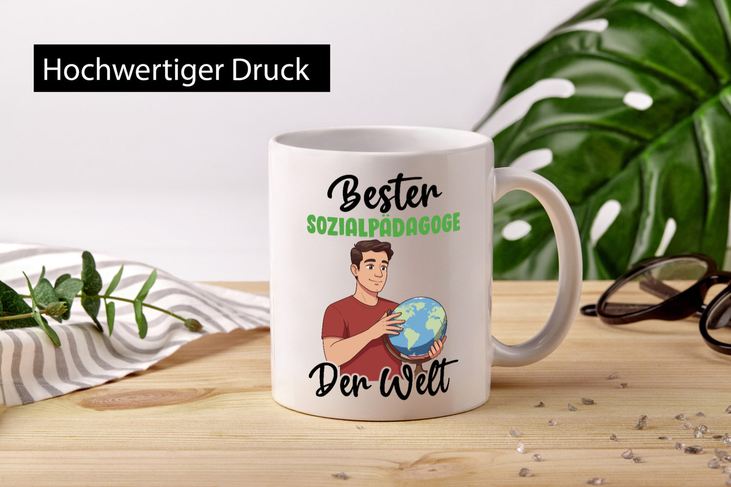 Bester Sozialpädagoge | Pädagoge v2 Geschenkidee Humor Tasse