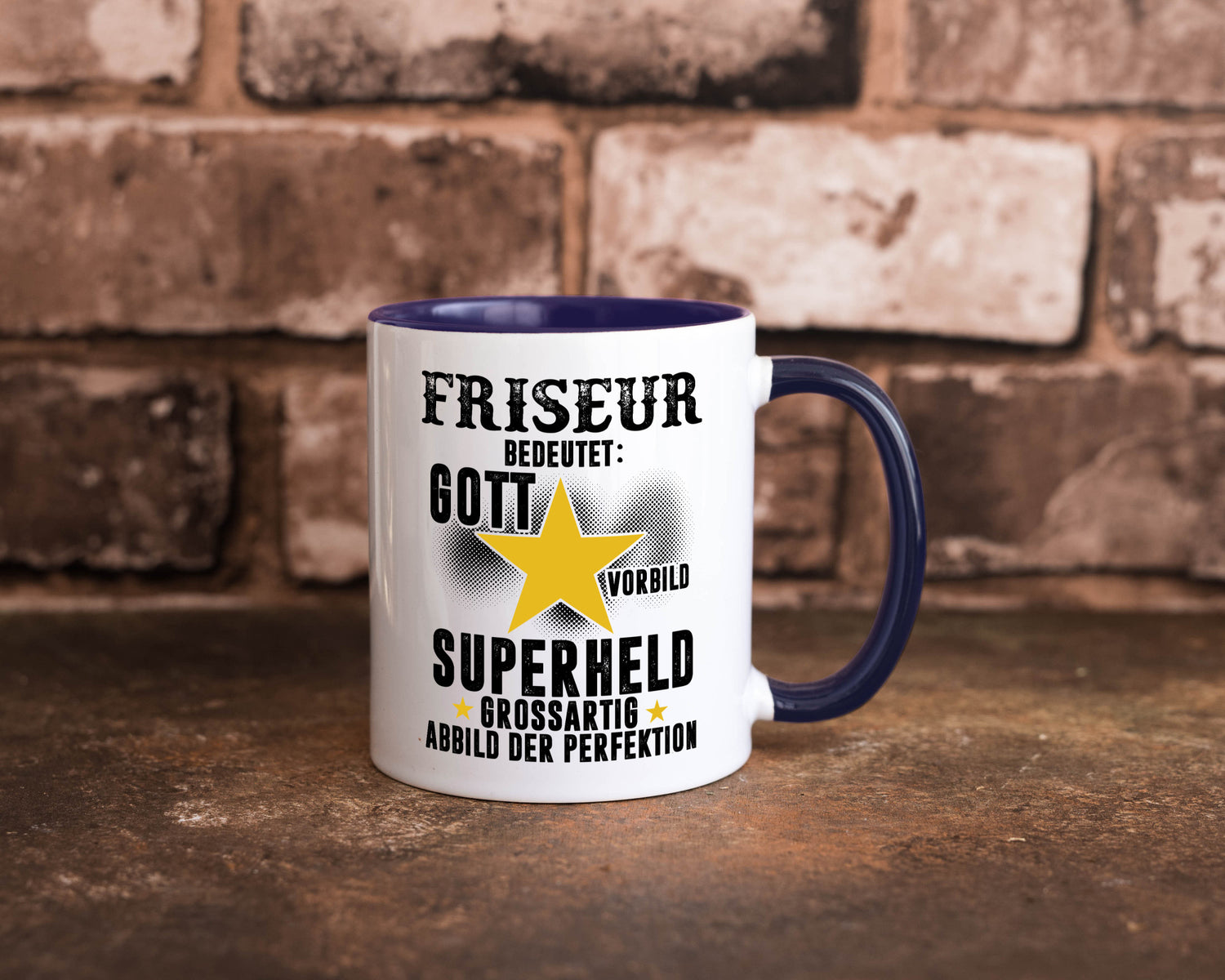 Bedeutung von Friseur | Frisör lustiger Spruch Geschenk Humor Geschenkidee Tasse