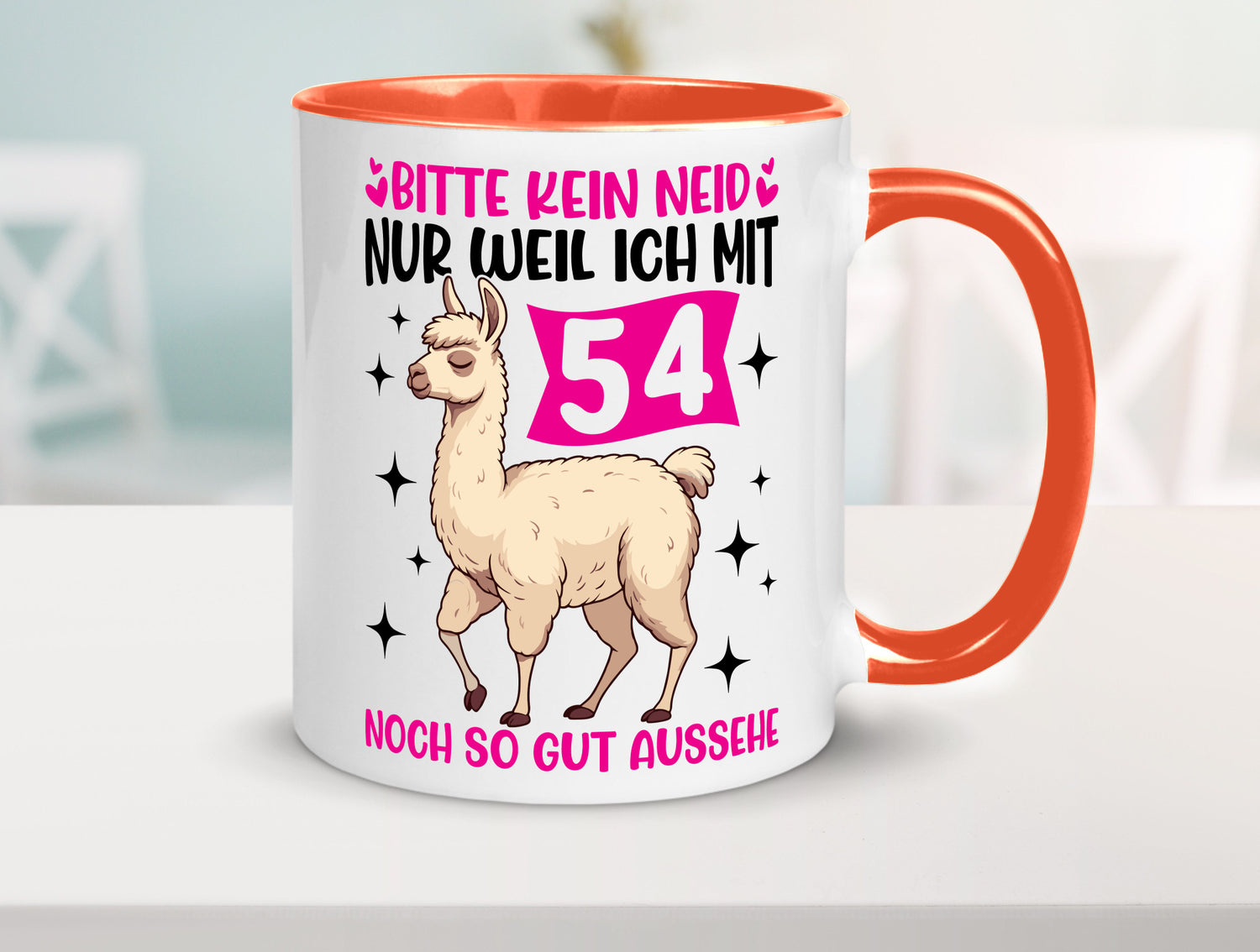 54. Geburtstag | 54 Jahre Lama gut aussehen Geschenk Geschenkidee lustiger