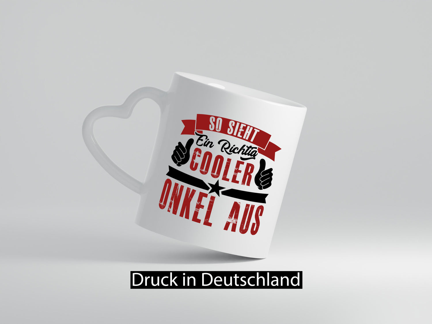 So sieht ein richtig cooler Onkel aus | lustig Humor Geschenkidee Geschenk Tasse