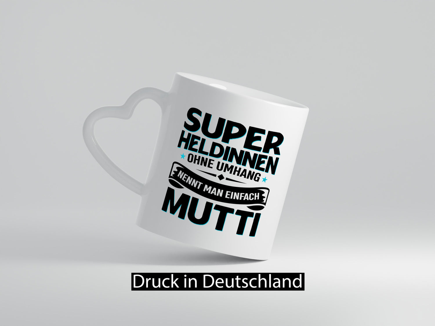 Superheldin ohne Umhang nennt man Mutti | Muttertag Geschenk Familie