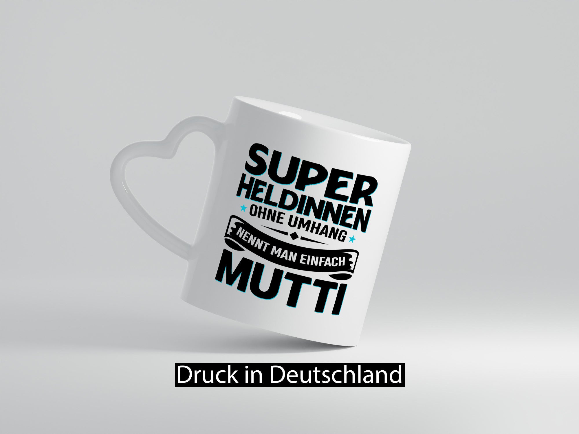 Superheldin ohne Umhang nennt man Mutti | Muttertag Geschenk Familie