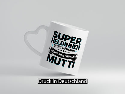 Superheldin ohne Umhang nennt man Mutti | Muttertag Geschenk Familie
