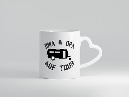 Oma &amp; Opa auf Tour | Großeltern| Reisen lustiger Spruch Geschenk Familie
