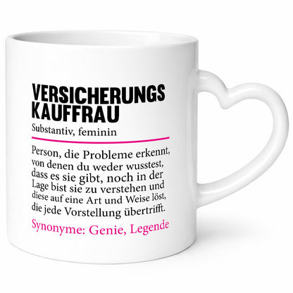 Versicherungskauffrau | Kauffrau Spruch Beruf lustig Arbeit Kollegen Büro