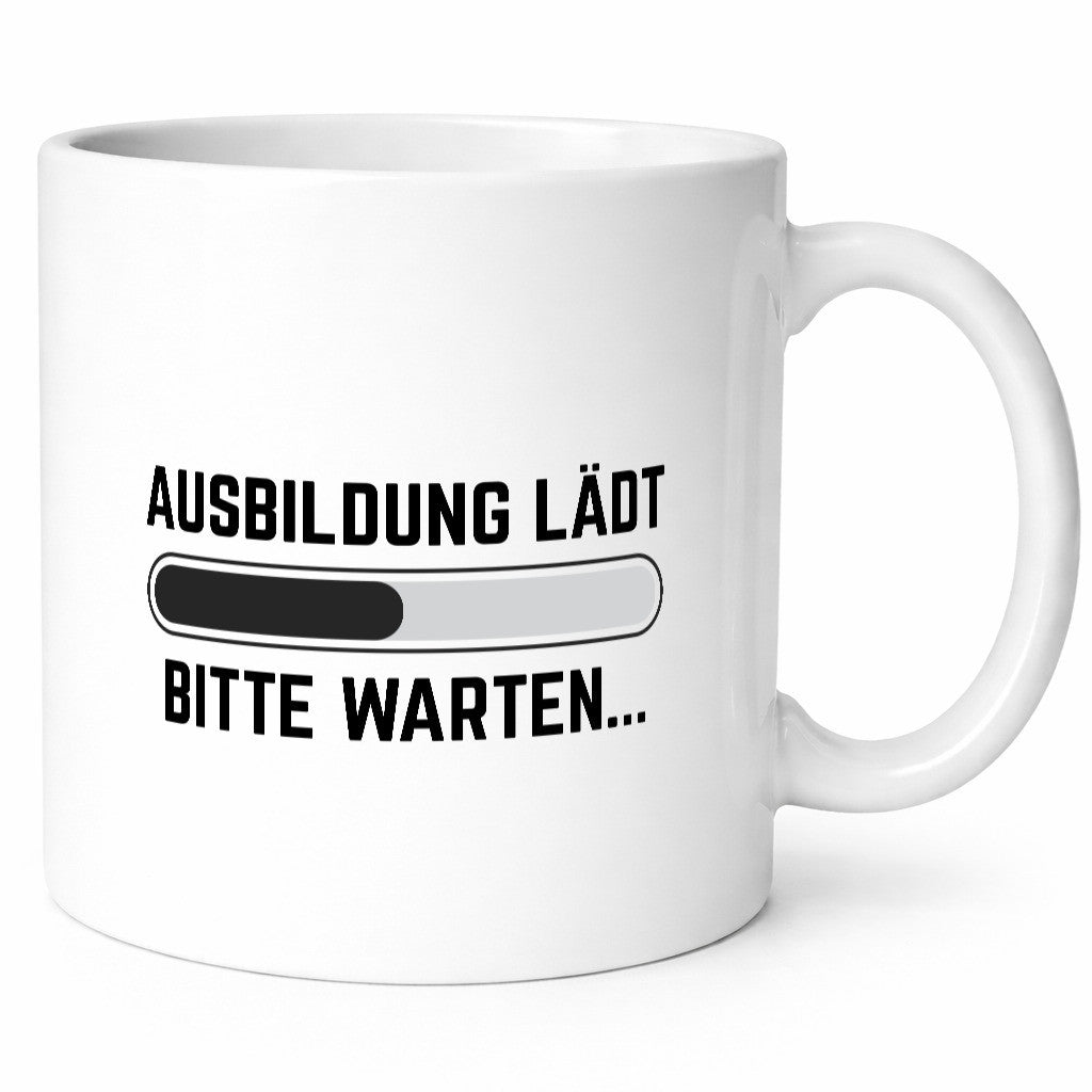 Ausbildung Lädt bitte warten | lustiger Spruch Geschenk Humor Geschenkidee Tasse