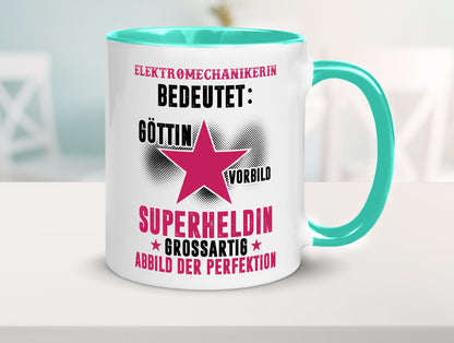 Bedeutung von Elektromechanikerin | Mechanikerin lustiger Spruch Geschenk Humor