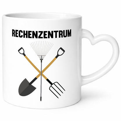 Rechenzentrum | Gärtner Garten lustiger Spruch Geschenk Humor Geschenkidee Tasse