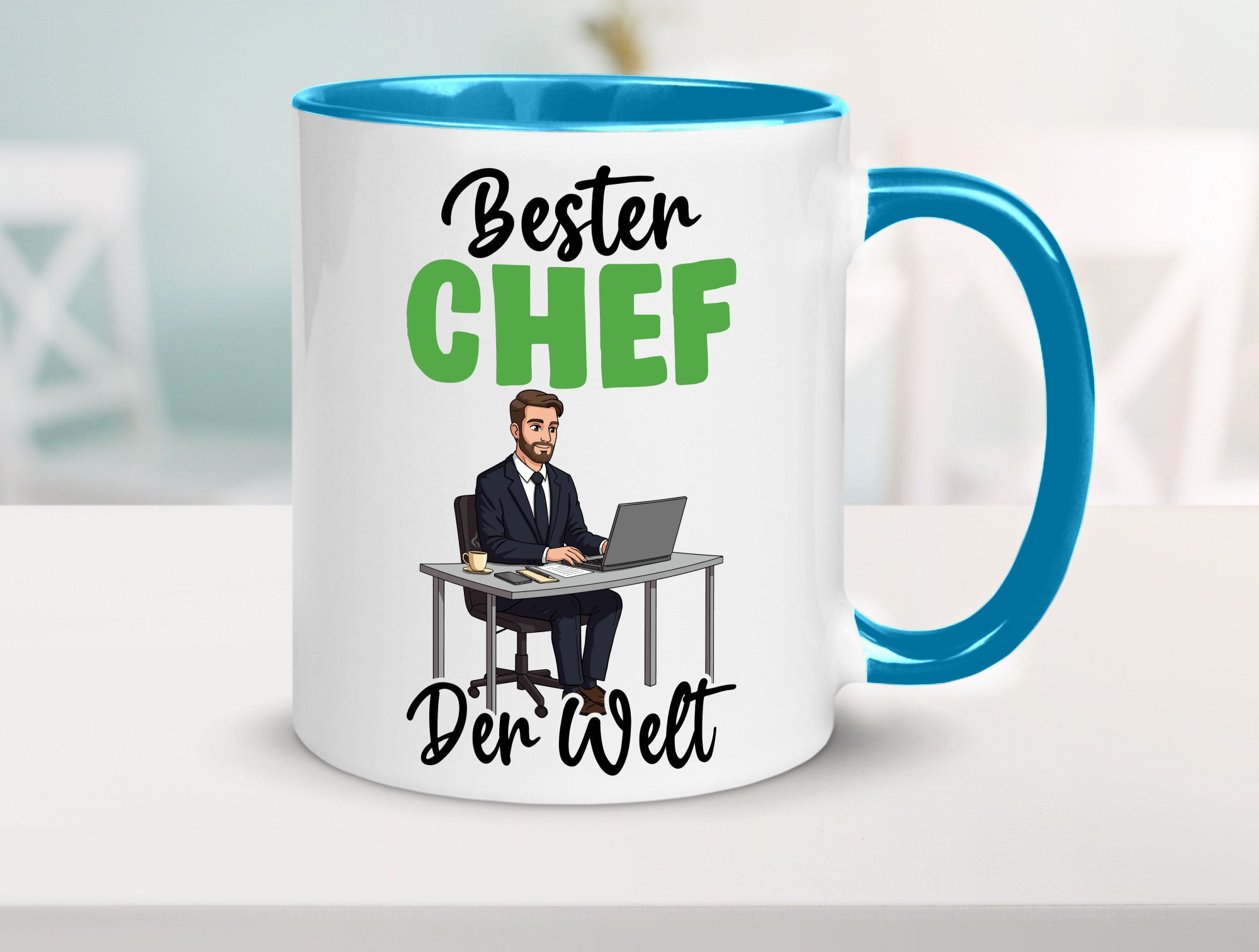 Bester Chef | Führungskraft Vorgesetzter v2 Humor Arbeit Kollegen Büro