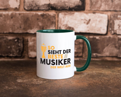 Der Weltbeste Musiker | Musik Musikant lustig Humor Geschenkidee Geschenk Tasse
