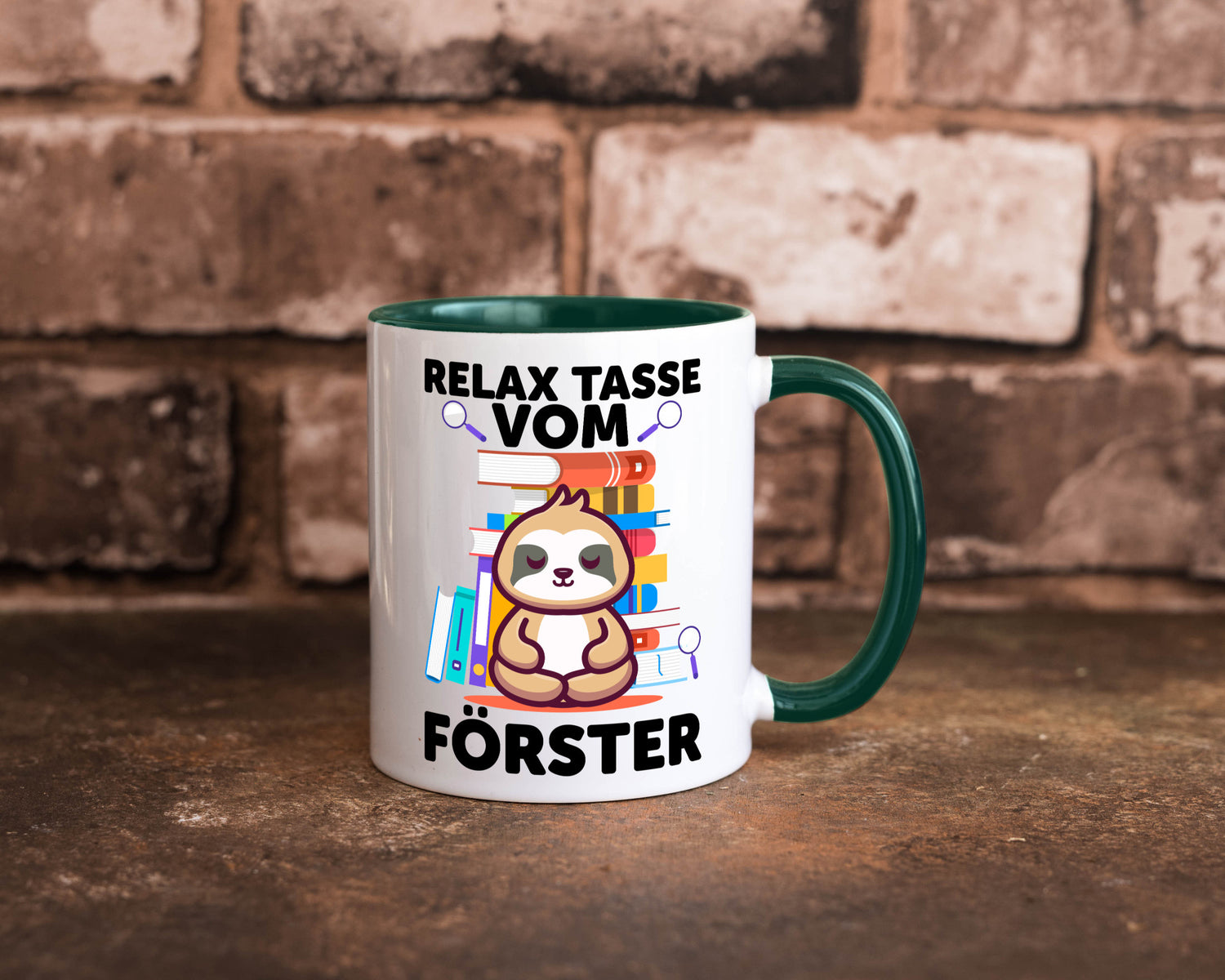 Relax Tasse: Förster | Forst Arbeit Geschenk Kollegen Büro lustiger Spruch Tasse