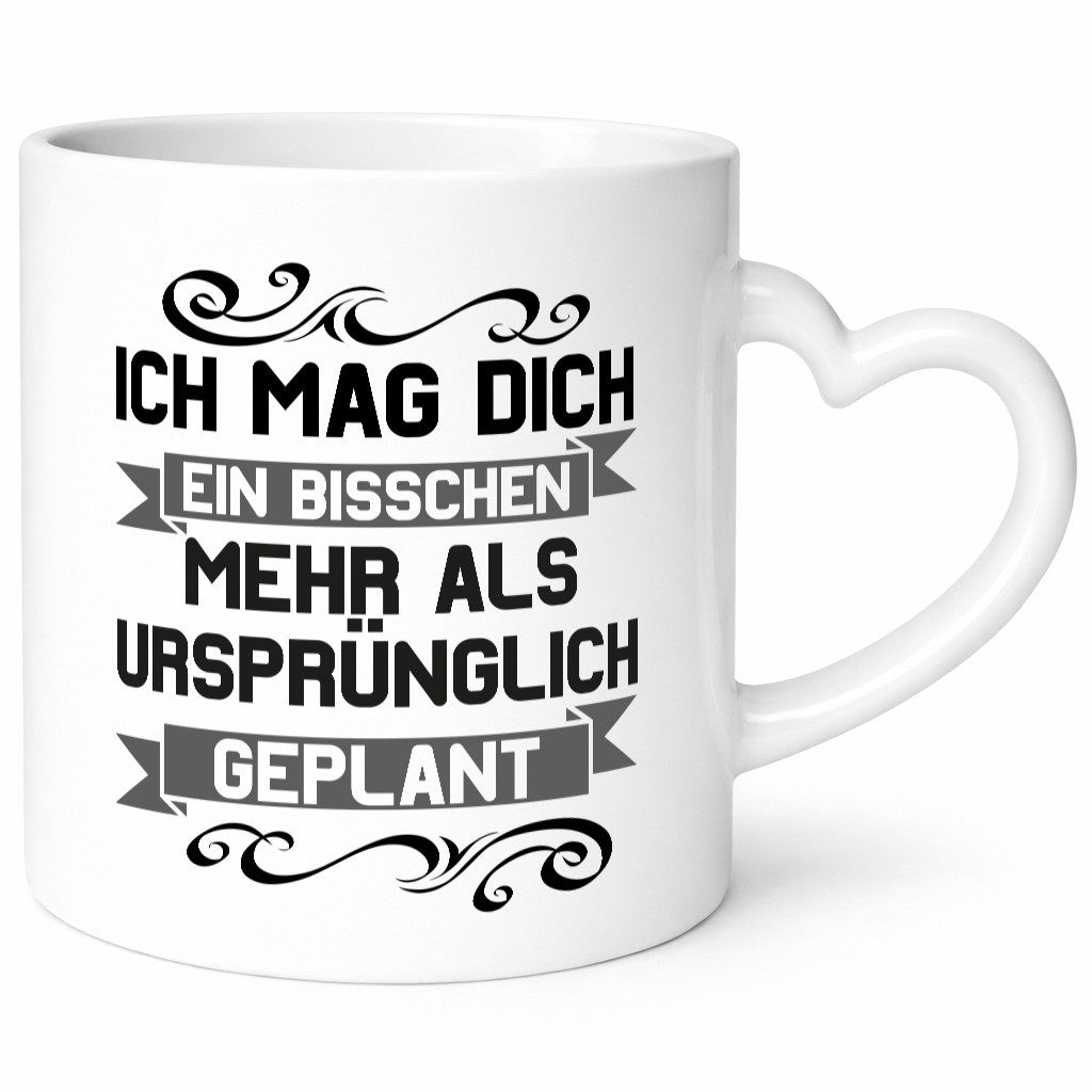 Ich mag dich mehr als geplant | Best Freinds Freundschaft Geschenkidee Humor