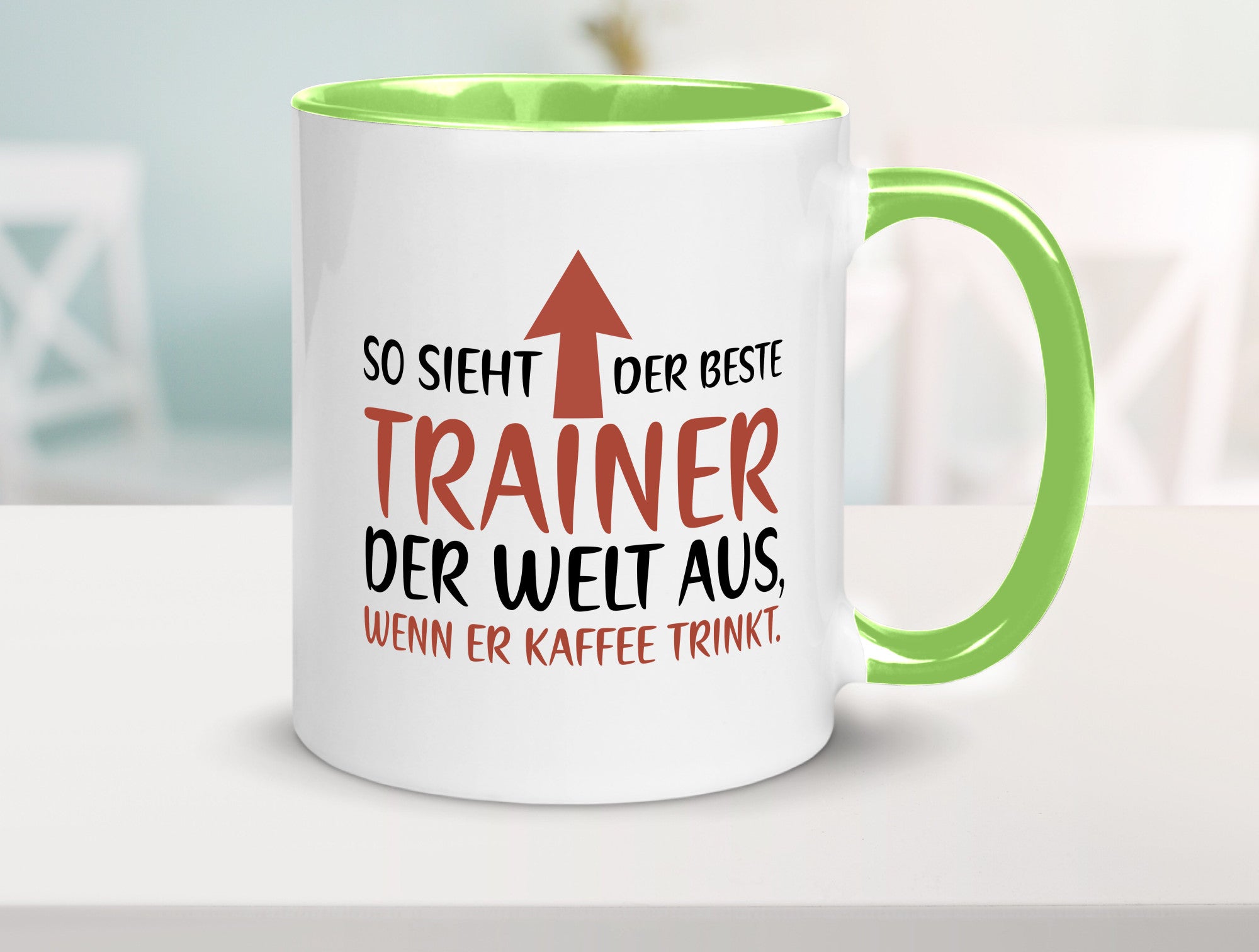 So sieht Bester Trainer der Welt aus | Kaffee Humor Geschenkidee Tasse