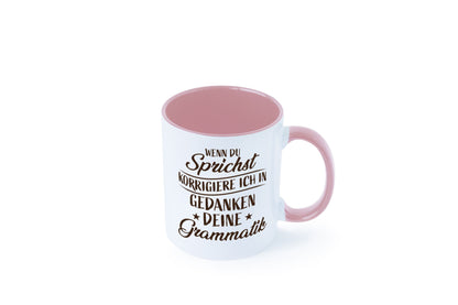 Grammatik korrigieren während du sprichst | Sterne lustig Humor Geschenkidee