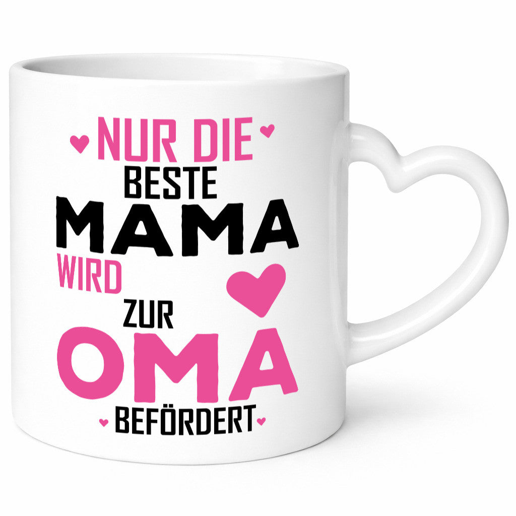 Beförderung zu Oma | Schwangerschaft Großmutter Humor Familie Geschenkidee Tasse