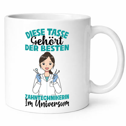 Im Universum: Zahntechnikerin | Zahnmedizin Humor Geschenkidee Tasse