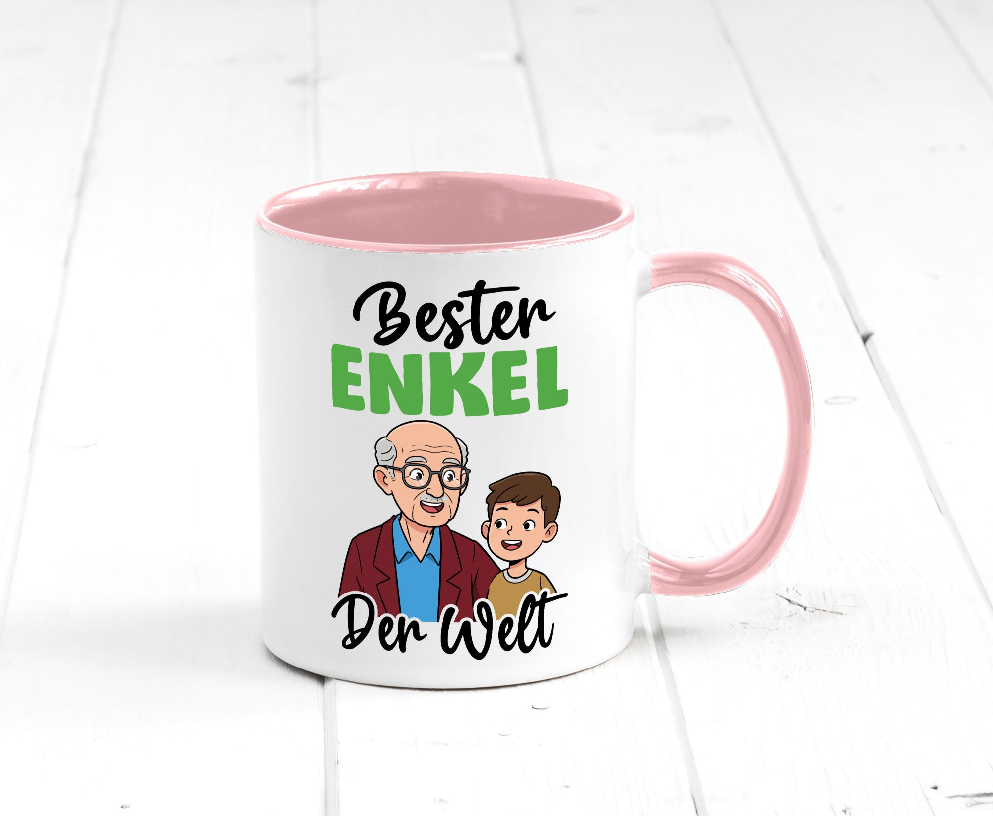 Bester Enkel | Großmutter Großvater Oma Opa lustiger Spruch Geschenk Familie