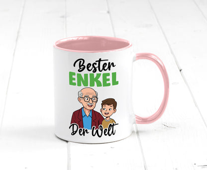 Bester Enkel | Großmutter Großvater Oma Opa lustiger Spruch Geschenk Familie