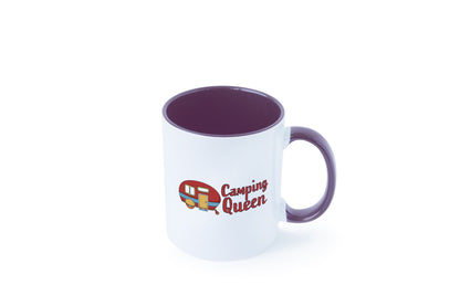 Camping Queen | Wohnanhänger Geschenk Humor Geschenkidee lustiger Spruch Tasse