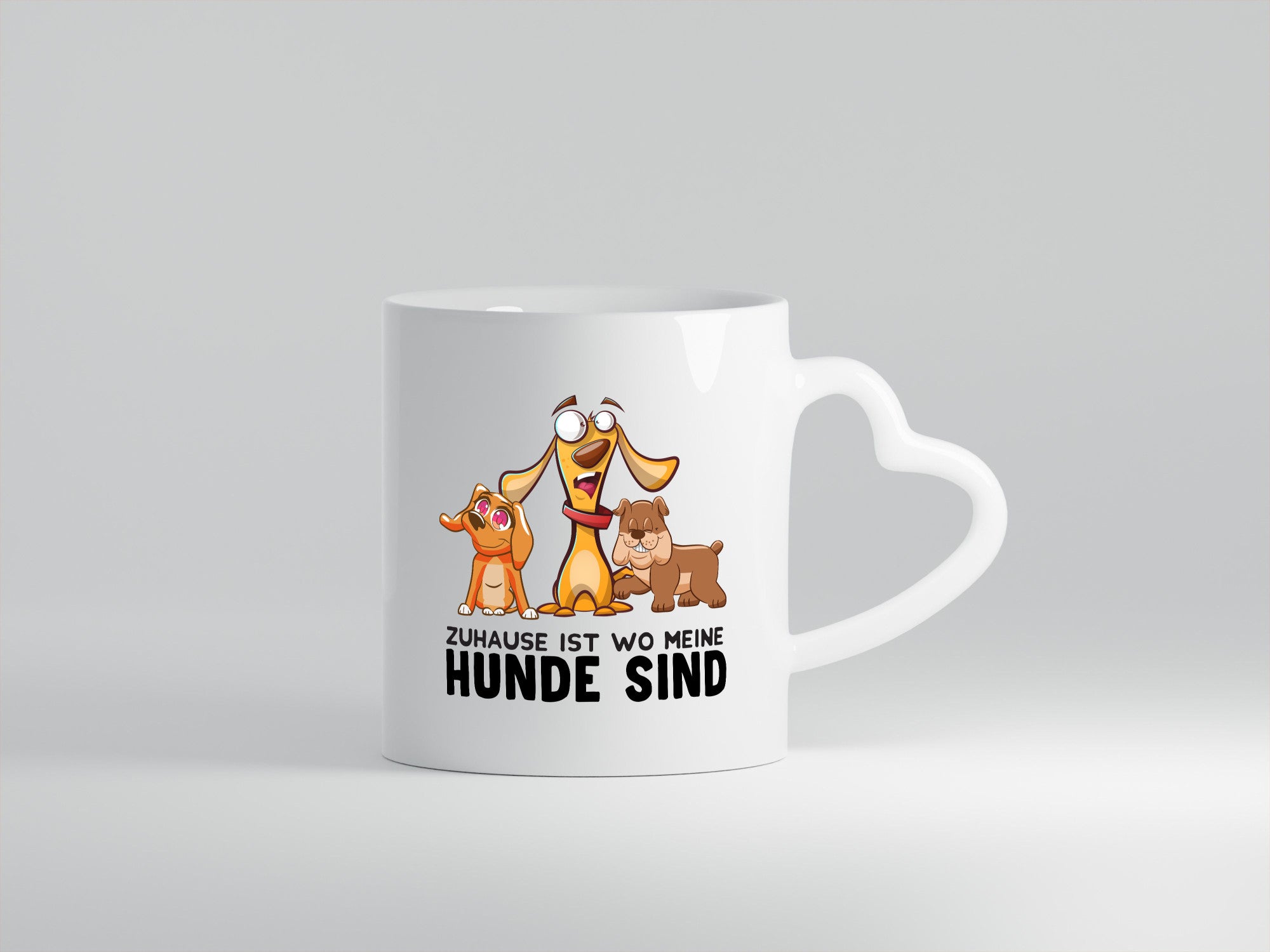 Meine Hunde | Spruchtasse lustige Hundetasse Motiv Geschenk Tierliebhaber Humor