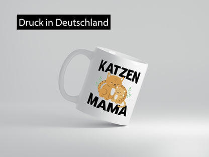 Katzen Mama | Muttertag Katzenliebhaber Geschenkidee Familie Humor Tasse