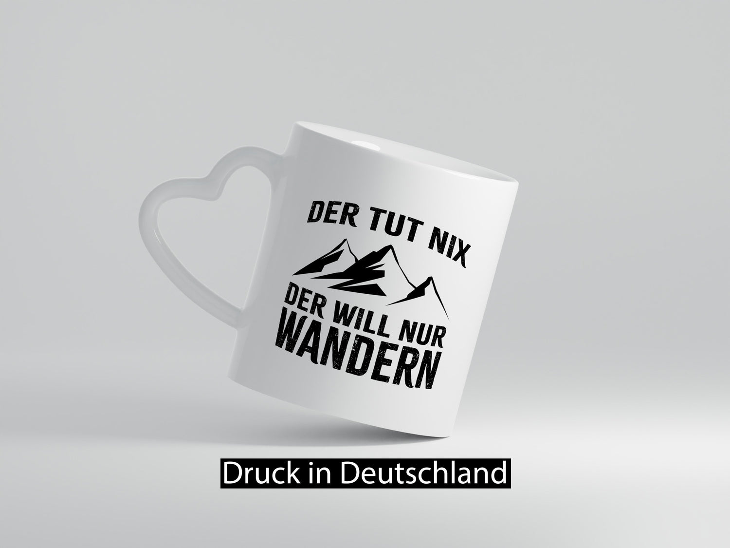 Tut nix, will nur wandern | Berge Geschenkidee Humor Tasse