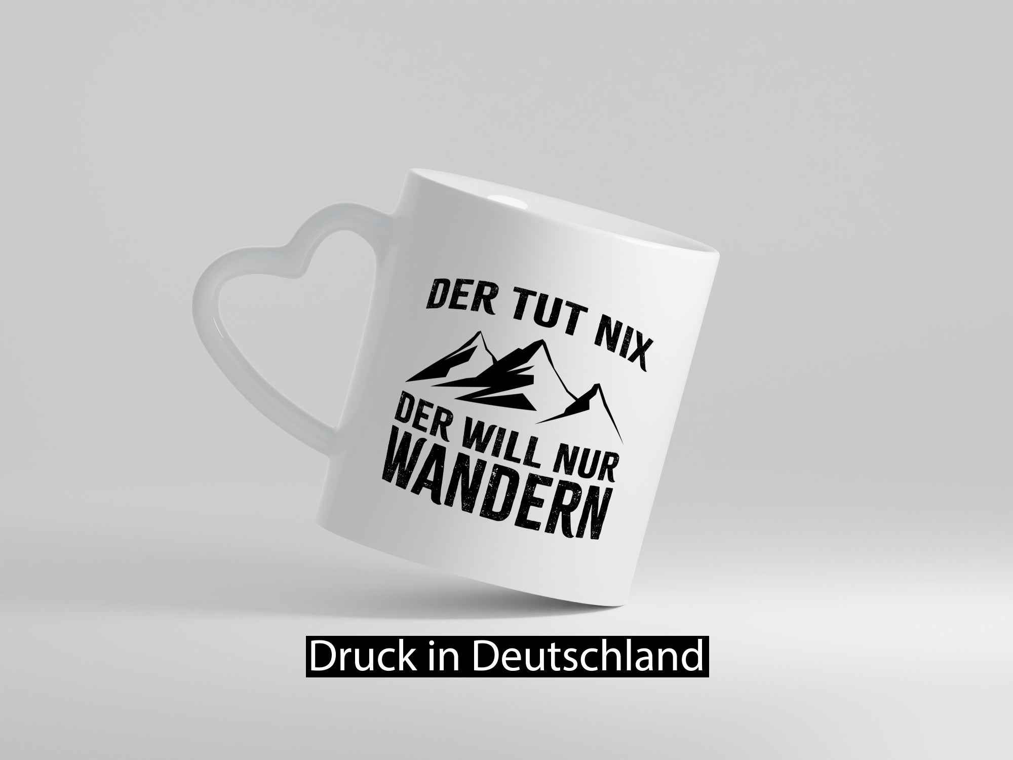 Tut nix, will nur wandern | Berge Geschenkidee Humor Tasse