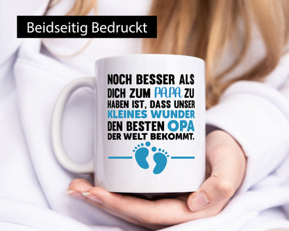 Schwangerschaft | bester Opa der Welt Großvater lustig Familie Geschenkidee