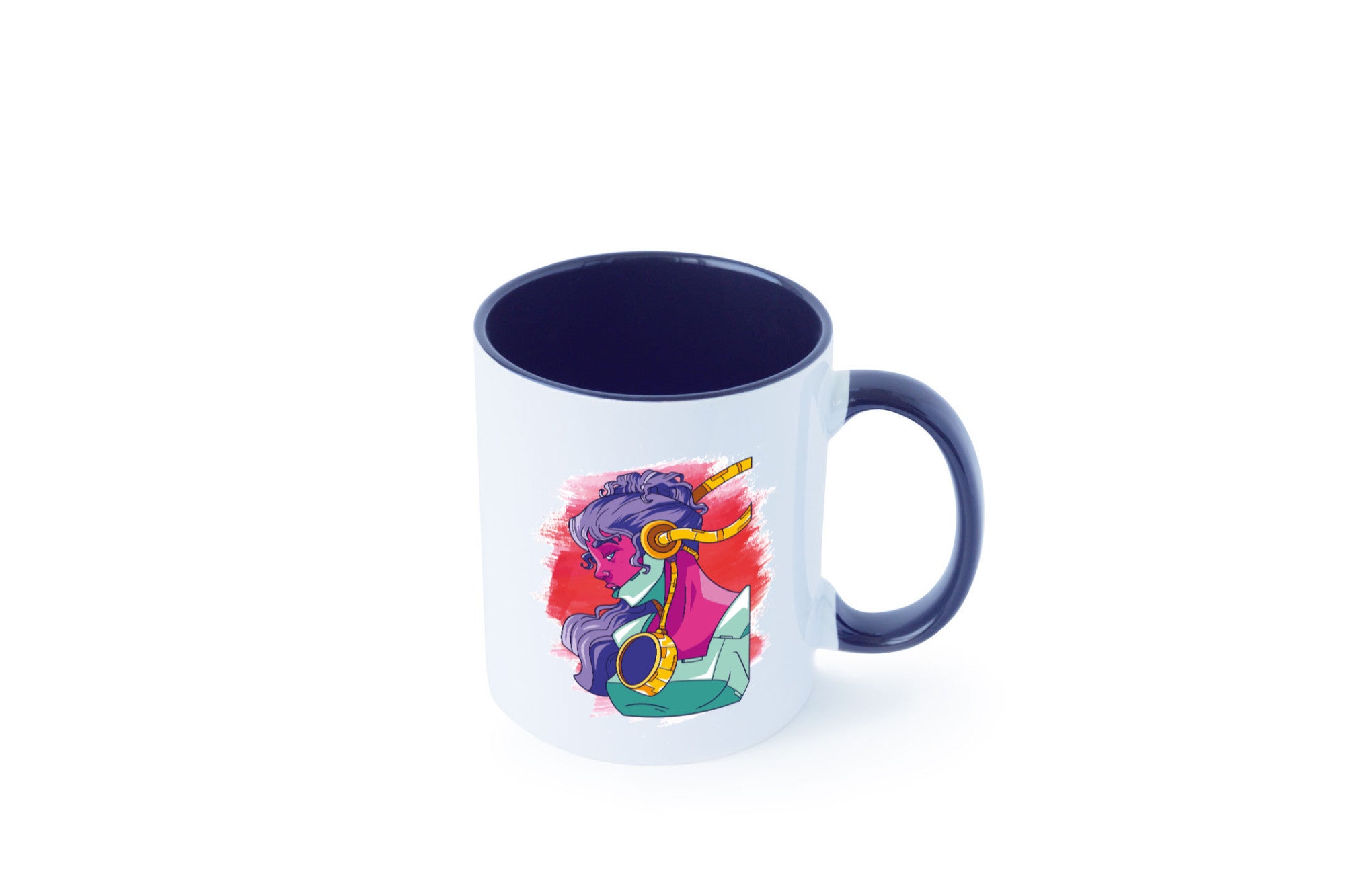 Zeichnung | Kunst Tasse Frauen Motiv cooles Design Humor Geschenkidee