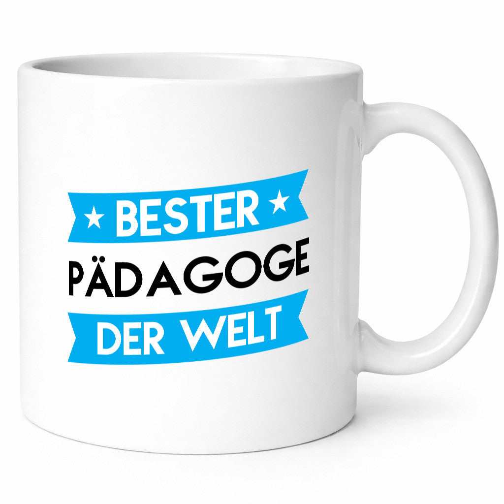 Bester Pädagoge | Pädagogik Humor Geschenkidee Tasse