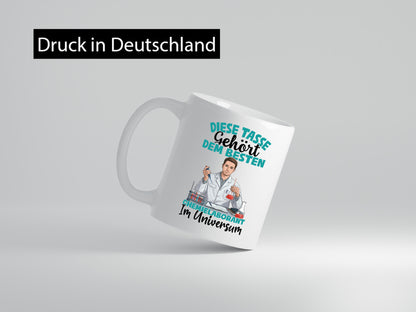 Im Universum: Chemielaborant | Laborant Chemie Humor Geschenkidee Tasse