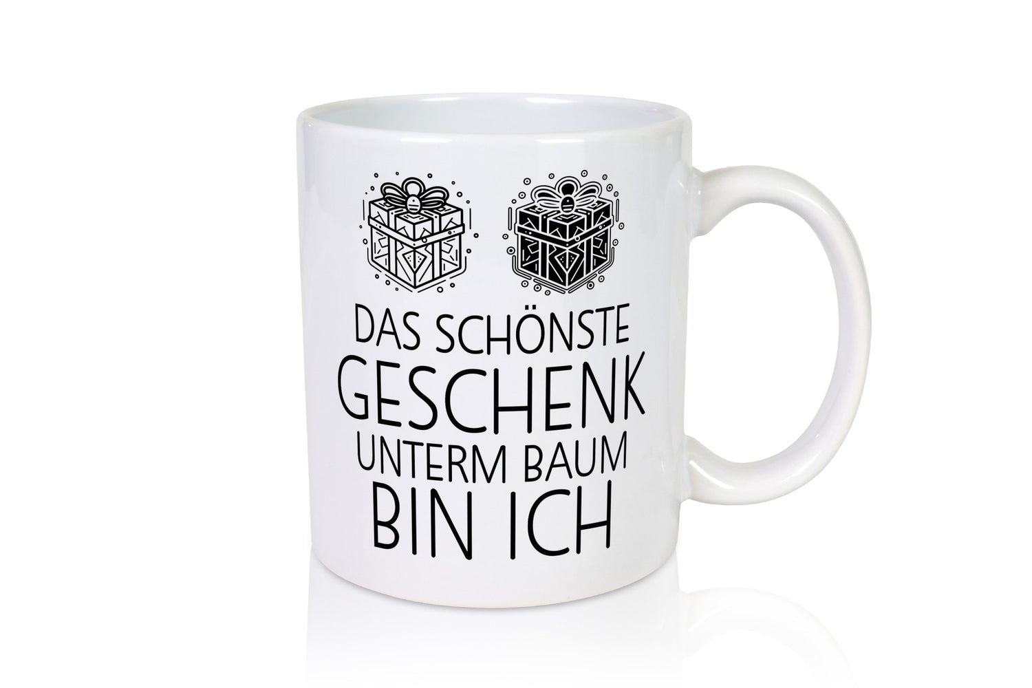 Das schönste Geschenk unterm Baum bin ich | Weihnachten Humor Geschenkidee