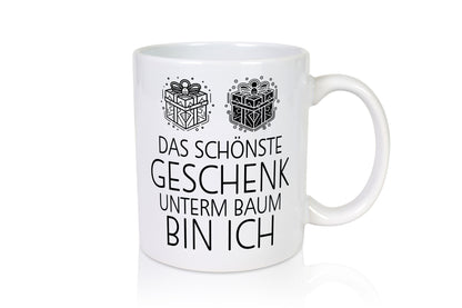 Das schönste Geschenk unterm Baum bin ich | Weihnachten Humor Geschenkidee