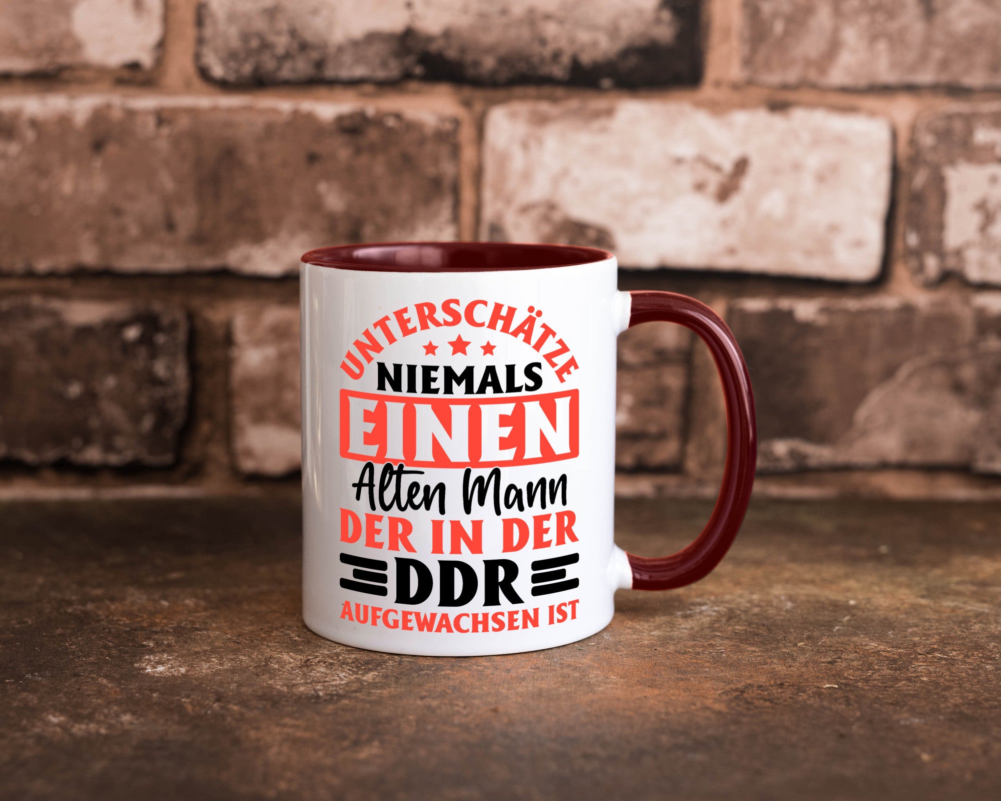 DDR Männer | Ostdeutschland Opa Ossi Vatertag vl9 lustiger Spruch Geschenk