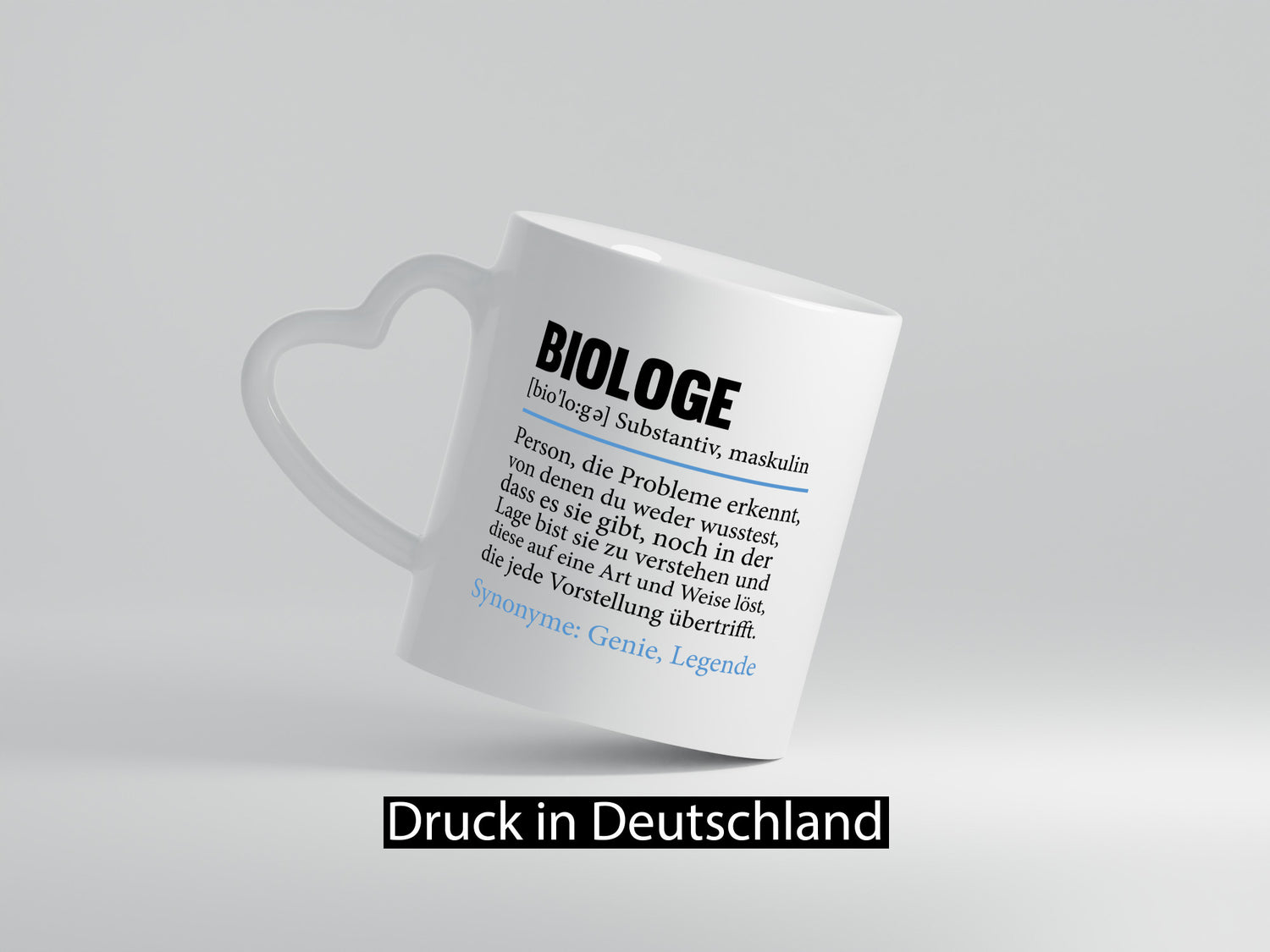 Biologe | Spruch Biologie Naturforscher Humor Geschenkidee Tasse