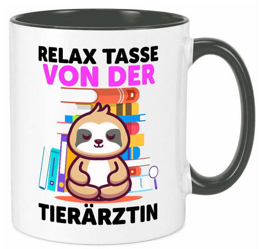 Relax Tasse: Tierärztin | Mediziner Tiermedizin Humor Tierliebhaber