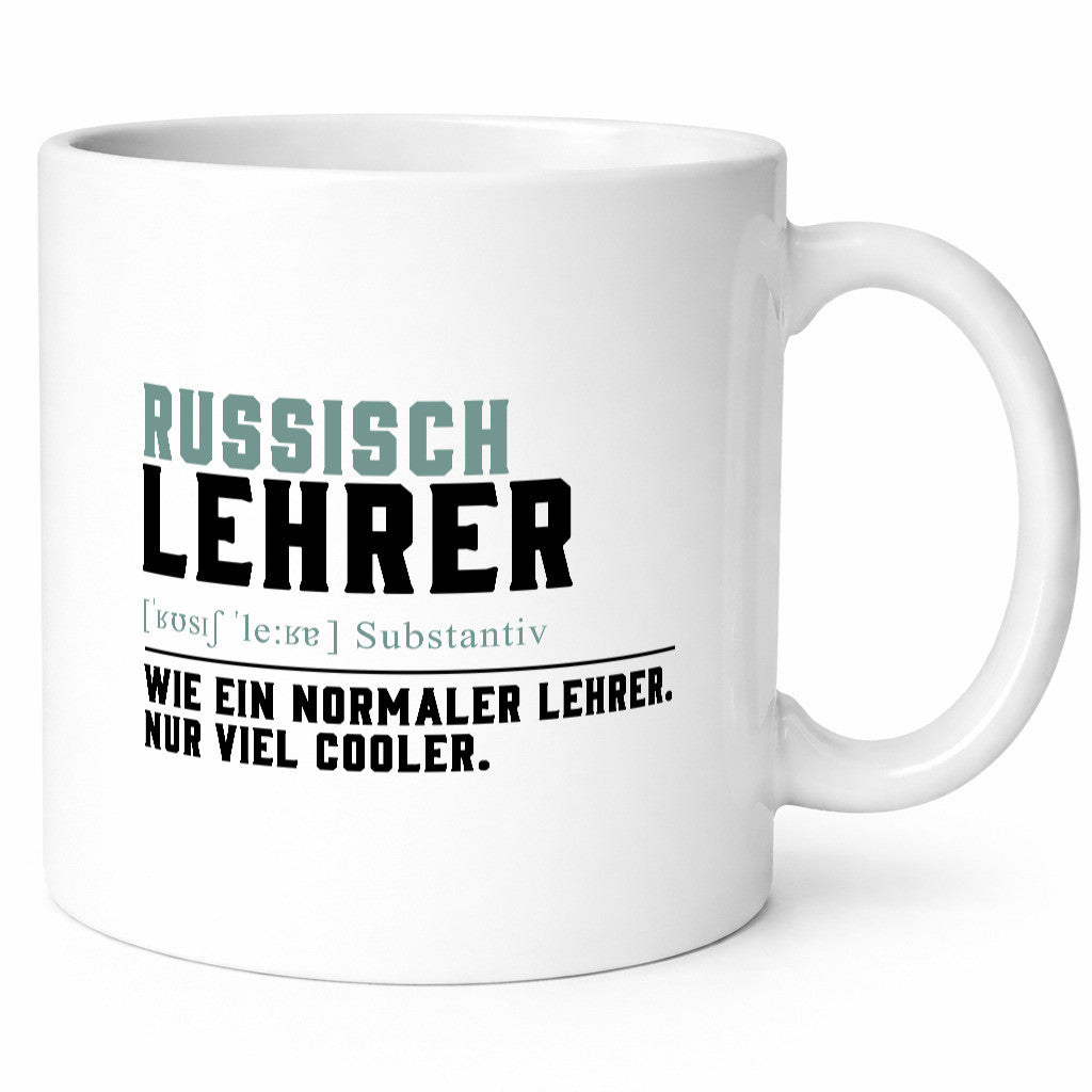Russischlehrer | Lehrer Unterricht Lieblingslehrer Humor Geschenkidee Tasse