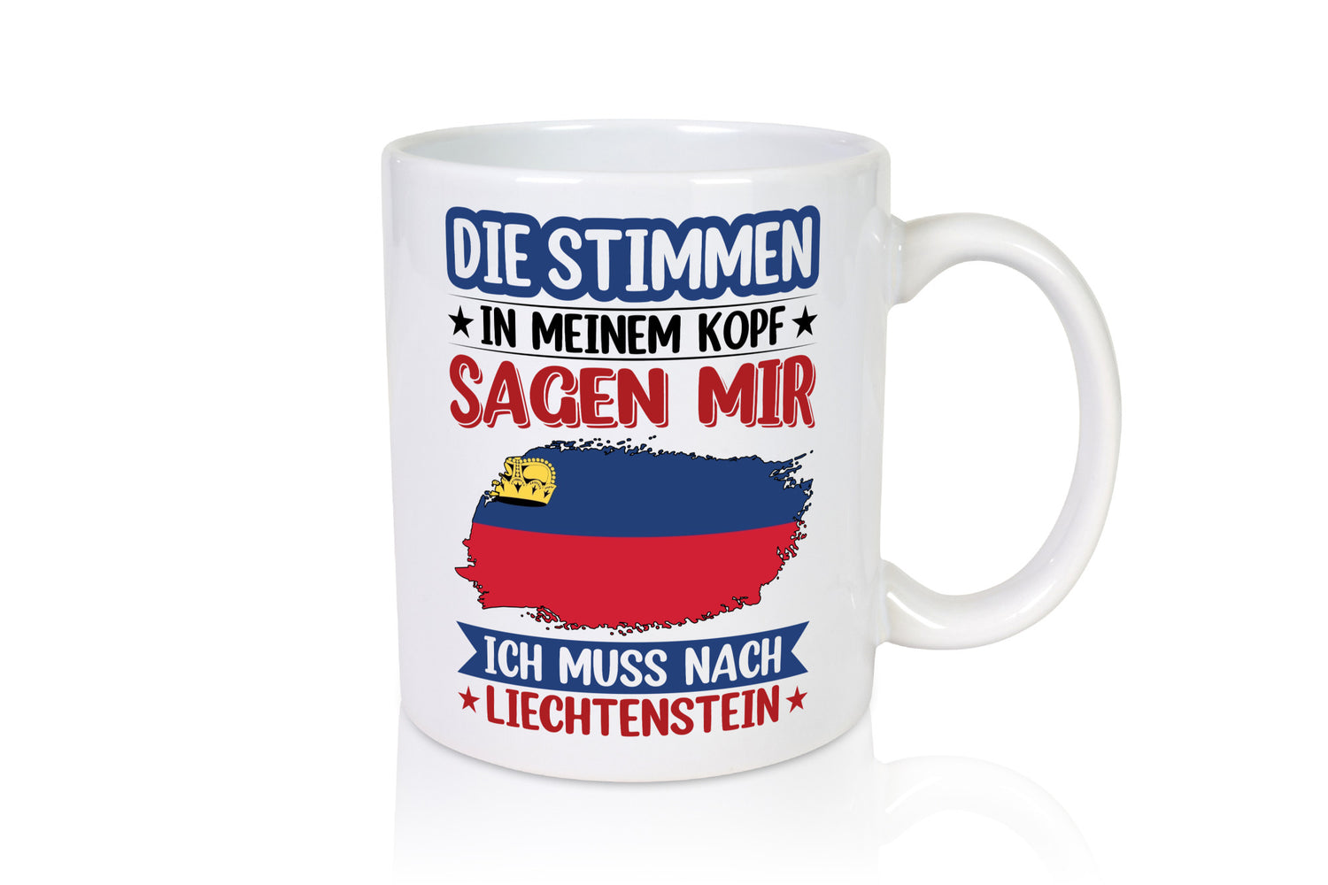 Liechtenstein | Urlaub Stimmen in meinem Kopf Traumland Geschenk Humor