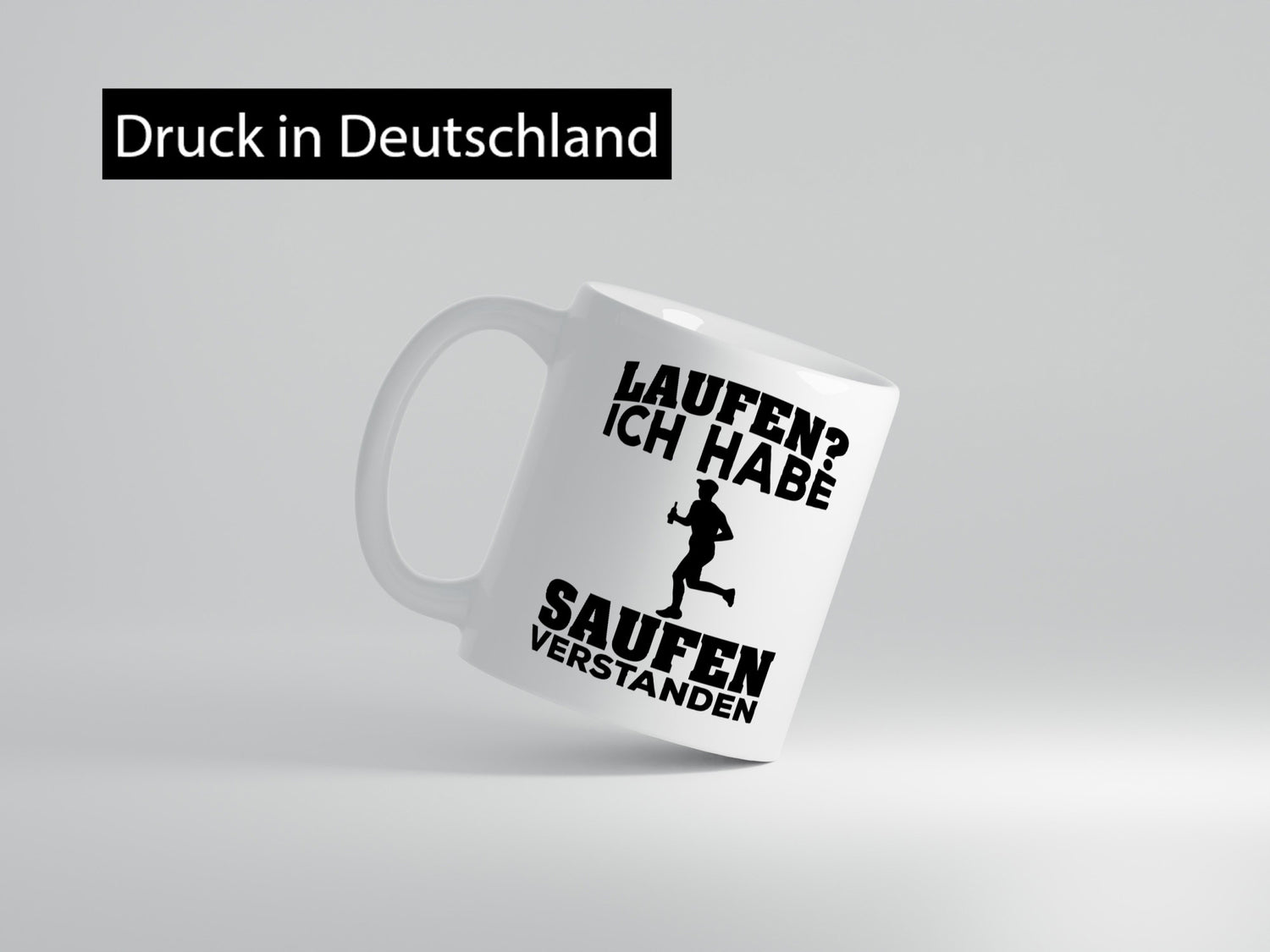 Saufen Spruch | Trinker Tasse lustiger Trinkspruch Geschenk Humor Geschenkidee