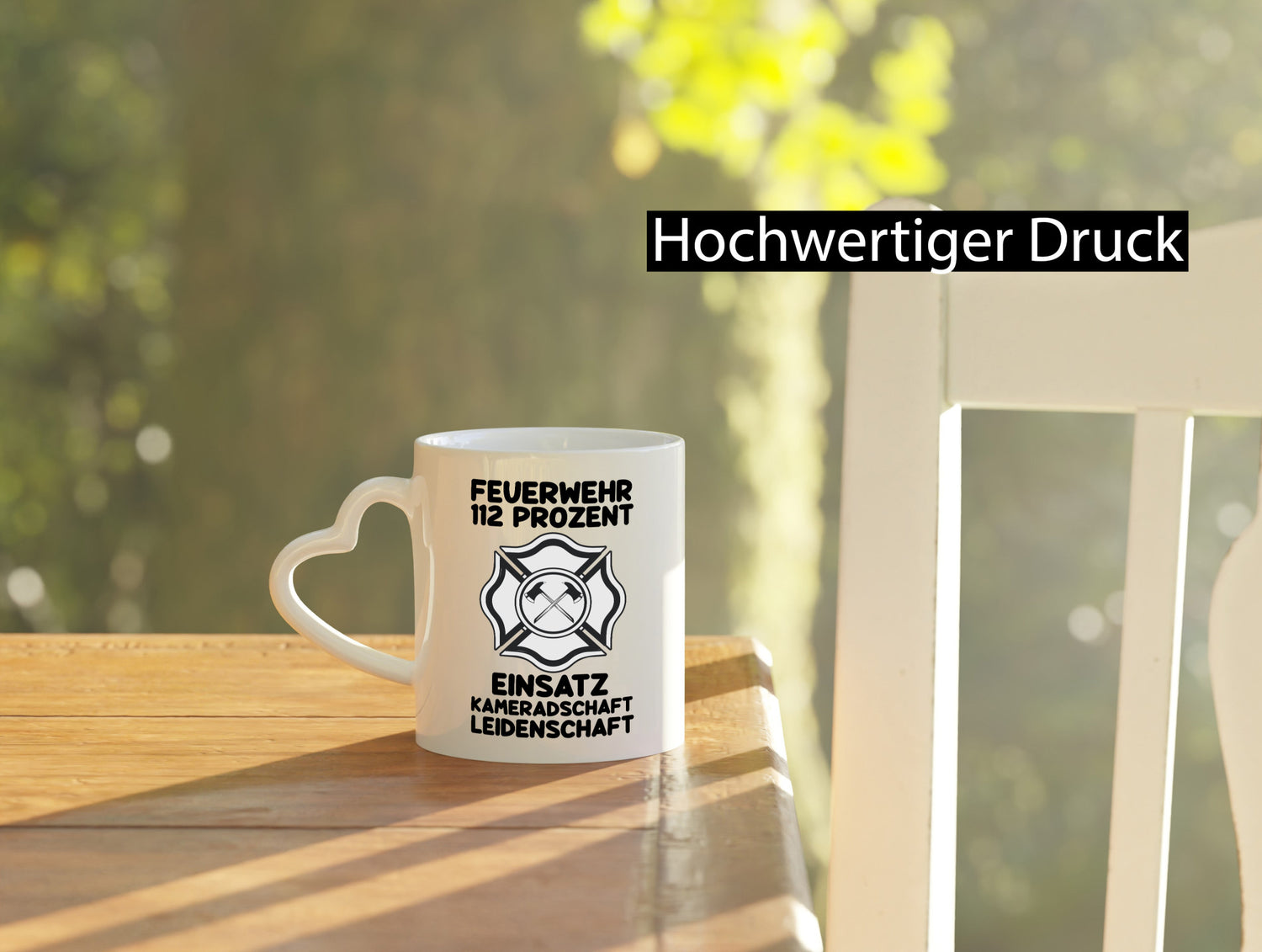 Feuerwehr | 112 Kameradschaft Einsatz Feuerwehrmann lustiger Spruch Geschenk
