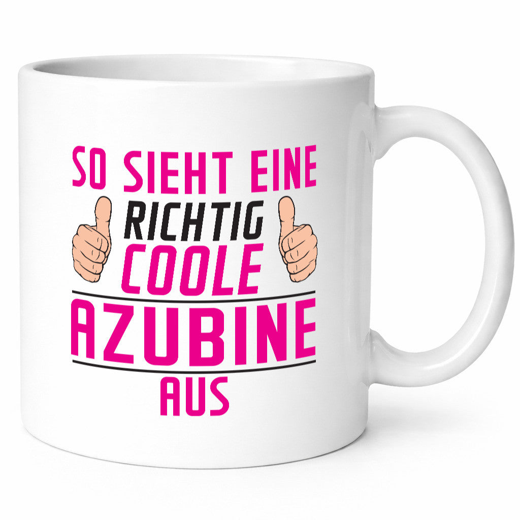 Richtig Coole Azubine | Ausbildung Lehre Lehrling Humor Geschenkidee Tasse