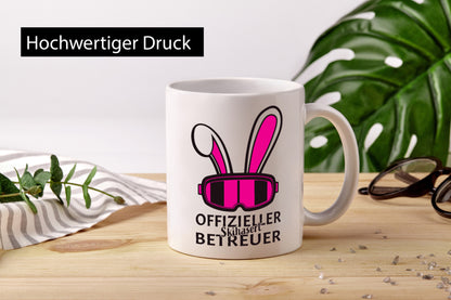 Offizieler Skihaserl Betreuer | Ski-Brille Hasenohren Geschenk Humor